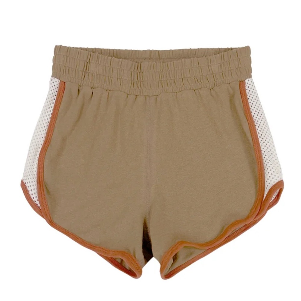 Jungmaven Yarrow Mesh Track Short Coyote